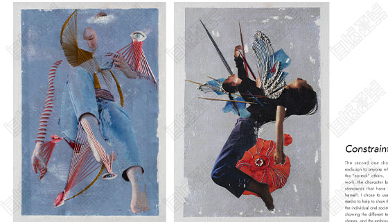 平面設(shè)計(jì)作品集拼貼技法