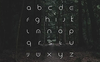 作品集排版字體