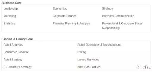 NYU時尚與奢侈品管理Fashion&luxury MBA