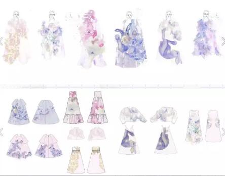 留學(xué)作品集服裝設(shè)計-面料改造