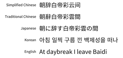 字體作品集排版