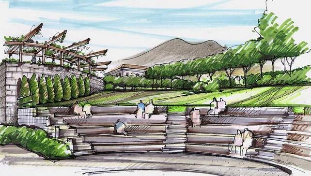 出國(guó)景觀設(shè)計(jì)手繪作品集