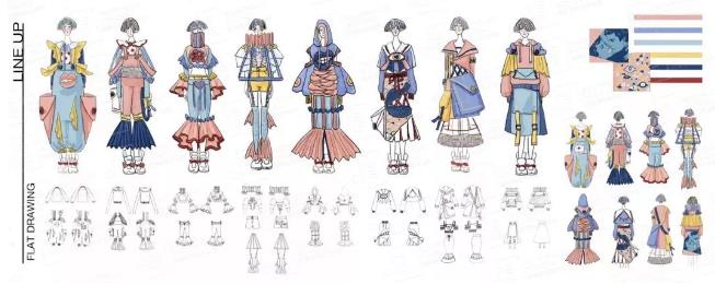 lcf服裝設(shè)計本科作品集
