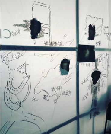 平面設(shè)計(jì)學(xué)員參加活動(dòng)