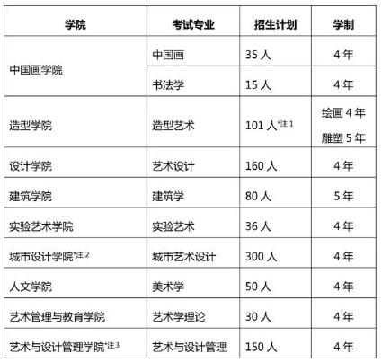 中國美術學院2020年本科招生