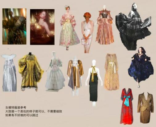 時(shí)尚管理作品集調(diào)研圖片