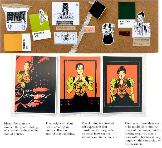 角色創(chuàng)作作品集項(xiàng)目的故事版靈感、研究過(guò)程
