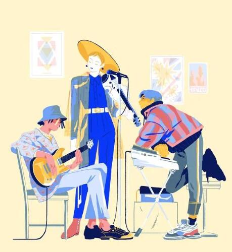 插畫設計作品集風格大全
